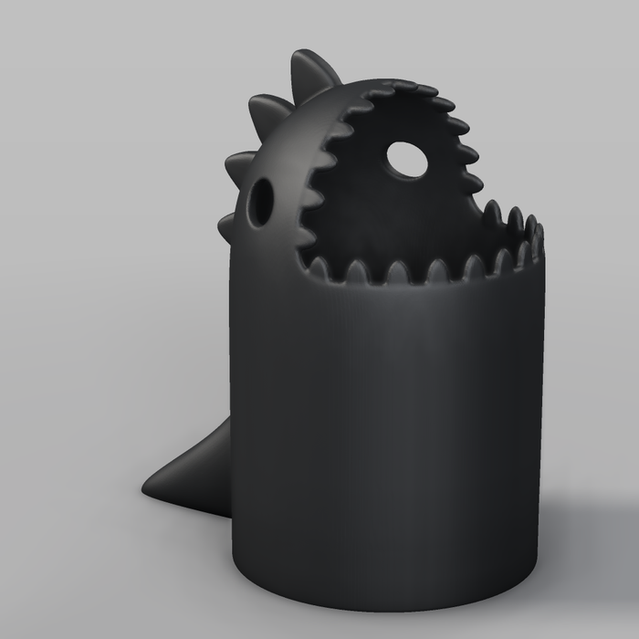 Dinosaur Trash Can