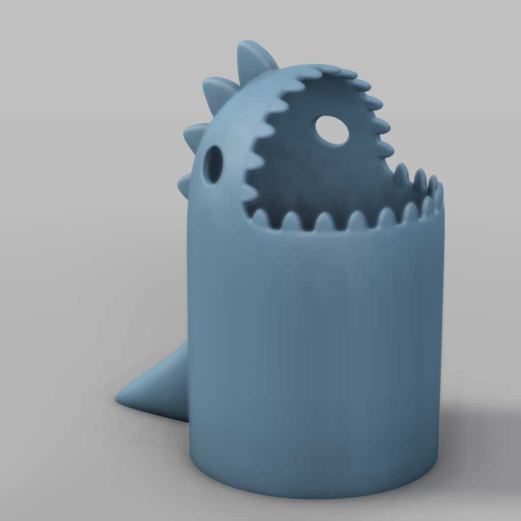 Dinosaur Trash Can